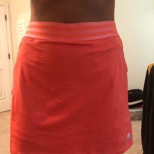 Pink Adidas Tennis Skirt